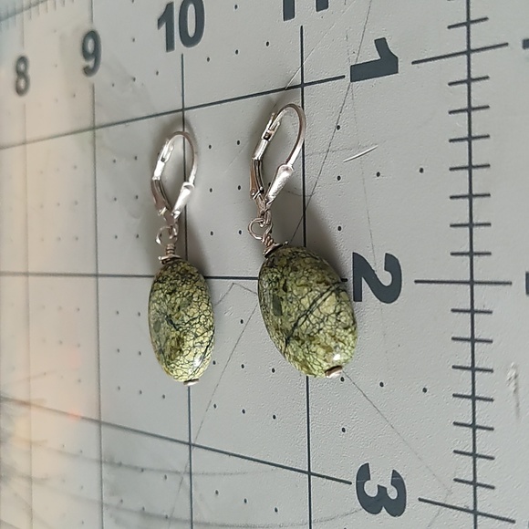 Earrings, coral,925 - Picture 2 of 3